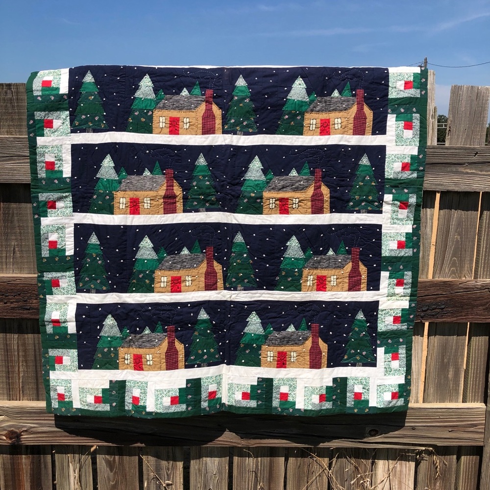 Vintage Cabin  Quilt
